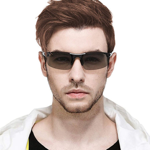 Image of Invincible™ Photochromic Sunglasses with Polarized Lens