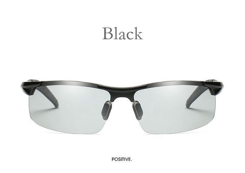 Image of Invincible™ Photochromic Sunglasses with Polarized Lens