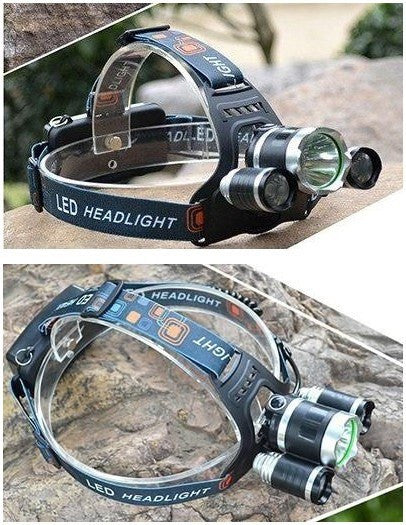 Hunter's ULTRA Bright LED Rechargeable HeadLamp