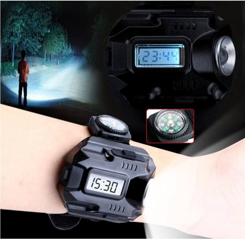 ULTRAFLARE™ Tactical Wrist Watch Light - USB Rechargable *FREE SHIPPING*