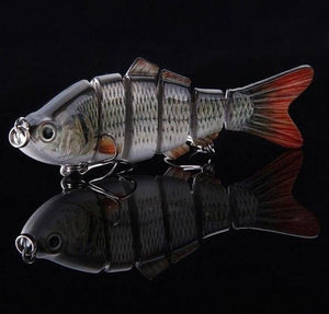 Ultimate Bass Buster 6 Segment Swim Bait   *FREE SHIPPING*