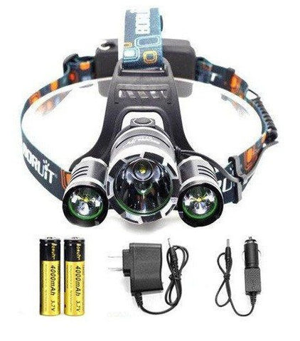 Image of Hunter's ULTRA Bright LED Rechargeable HeadLamp