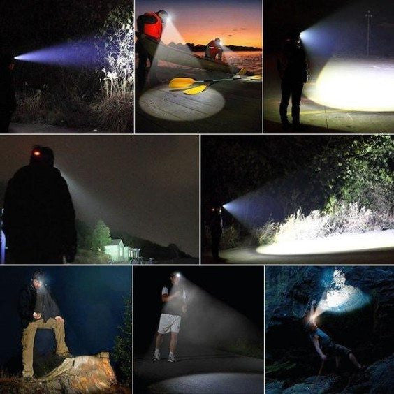 Hunter's ULTRA Bright LED Rechargeable HeadLamp