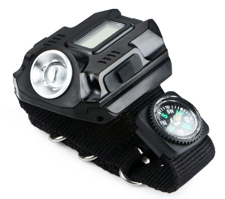 ULTRAFLARE™ Tactical Wrist Watch Light - USB Rechargable *FREE SHIPPING*