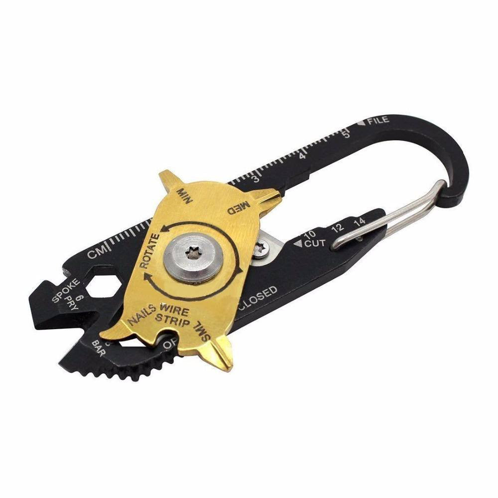 Ultimate 20 in 1 Survival Multi Tool Carabiner