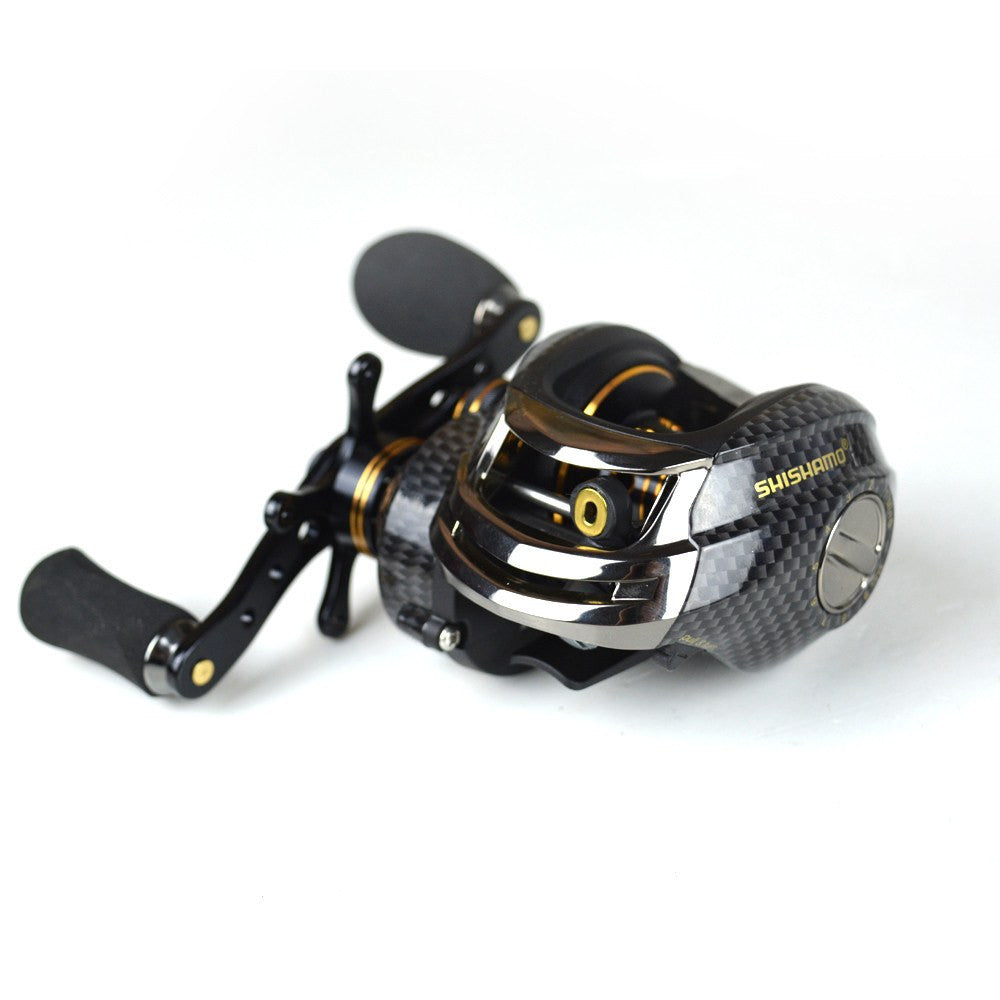 FISHING BAITCASTING REEL 18 BB BALL BEARINGS DOUBLE BRAKE SYSTEM LEFT/RIGHT HAND CASTING