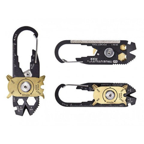 Image of Ultimate 20 in 1 Survival Multi Tool Carabiner