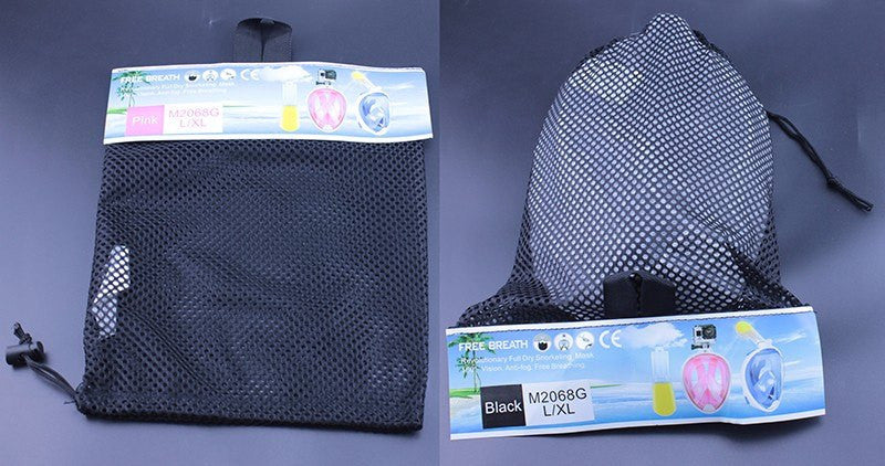 FREE BREATH 180° FULL FACE SNORKEL MASK