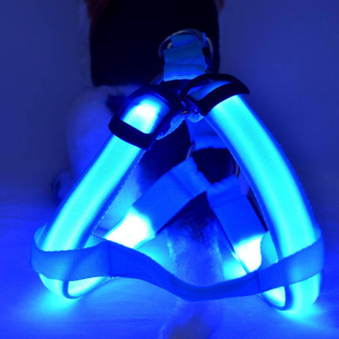 Image of LED NYLON DOG HARNESS