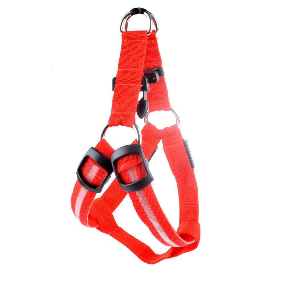 LED NYLON DOG HARNESS