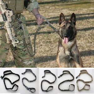 Canine Tactical Dog Leash - Shock Absorbing