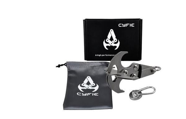 Stainless Steel Gravity Survival Grappling Hook