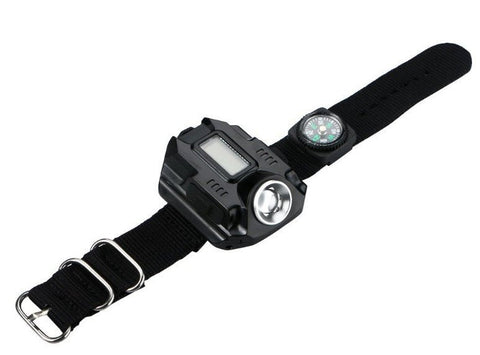 ULTRAFLARE™ Tactical Wrist Watch Light - USB Rechargable *FREE SHIPPING*