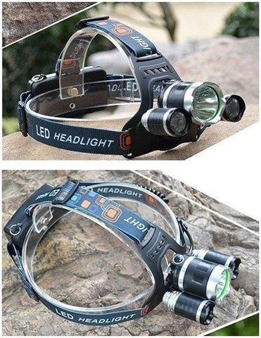 Image of Hunter's ULTRA Bright LED Rechargeable HeadLamp