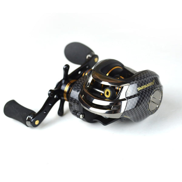 baitcasting reel 18 ball vs 12 bearings Chaos XS Round Saltwater 6000 / RIGHT HAND / Black 140m Package include Baitcasting Reels, 7.1:1 Gear Ratio